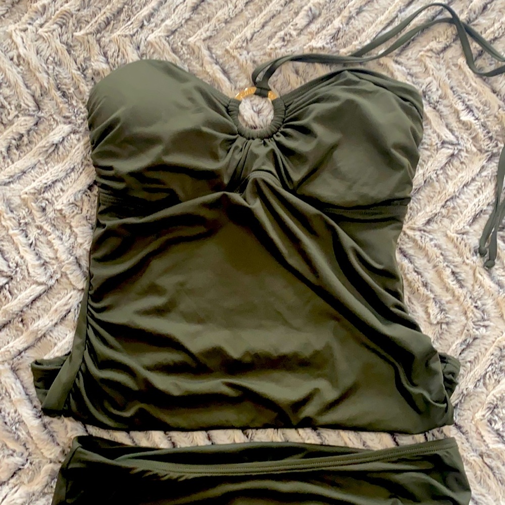 2 piece swimsuit. Michael Kors. Medium. Brand new w/o tags.
